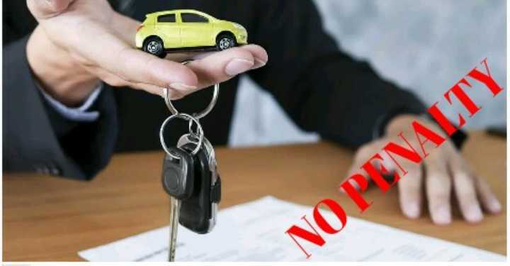 return financed car without penalty