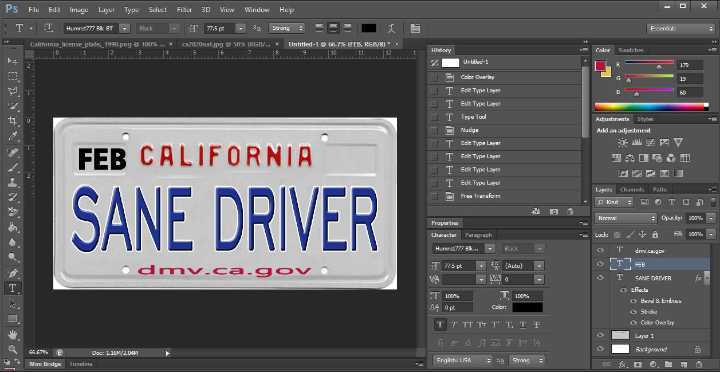 Can you customize your license plate