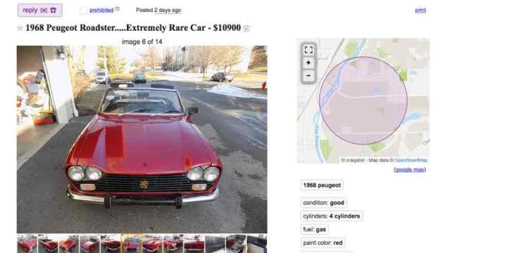 How do I protect myself when selling a car on Craigslist