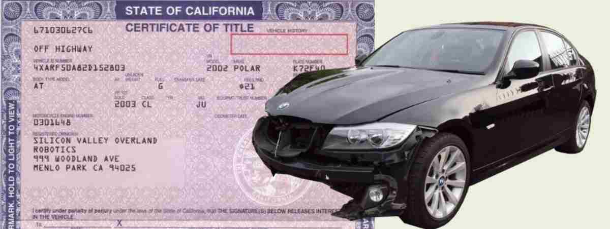 How to Get a Salvage Title Registered